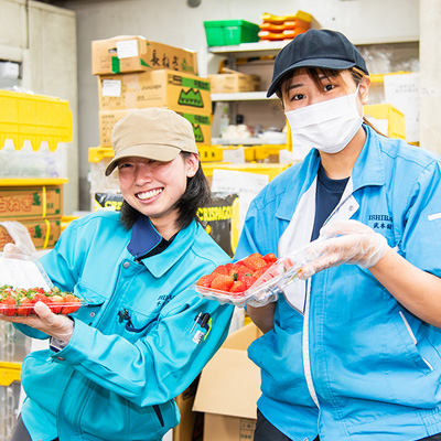 石橋青果　外食事業部　武本結衣