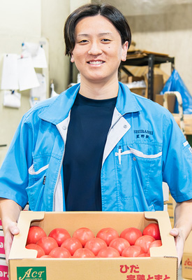 石橋青果　市場事業部　星野 新