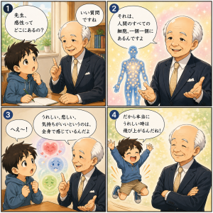 感性ってどこにあるの